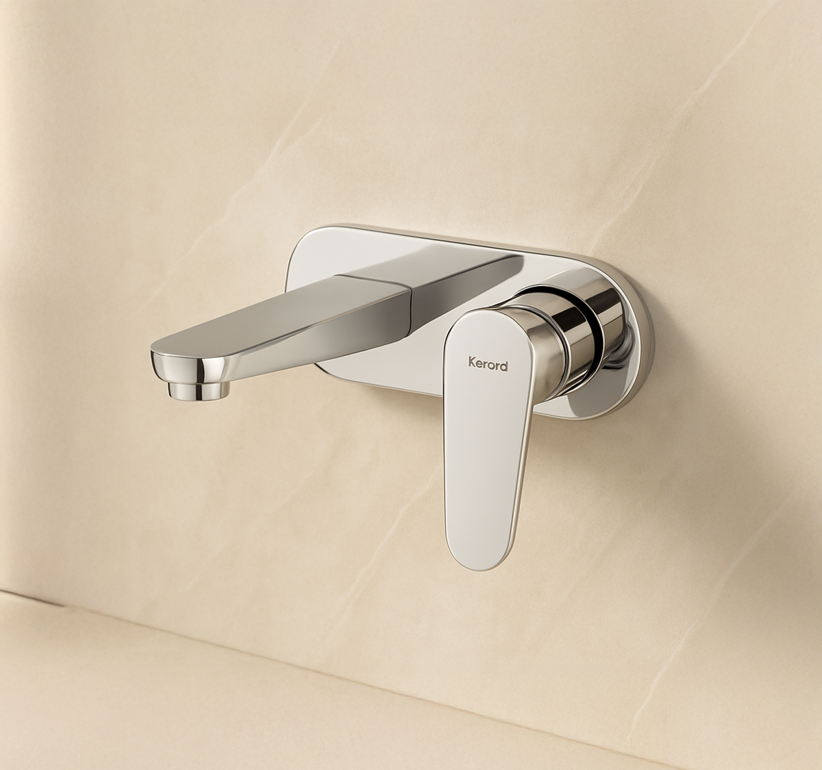 Concealed Wall Mounted Basin Taps (CP)