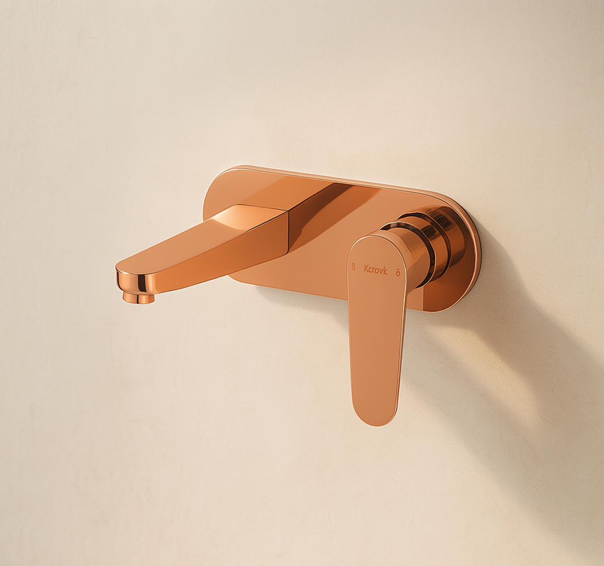 Concealed Wall Mounted Basin Taps (RG)