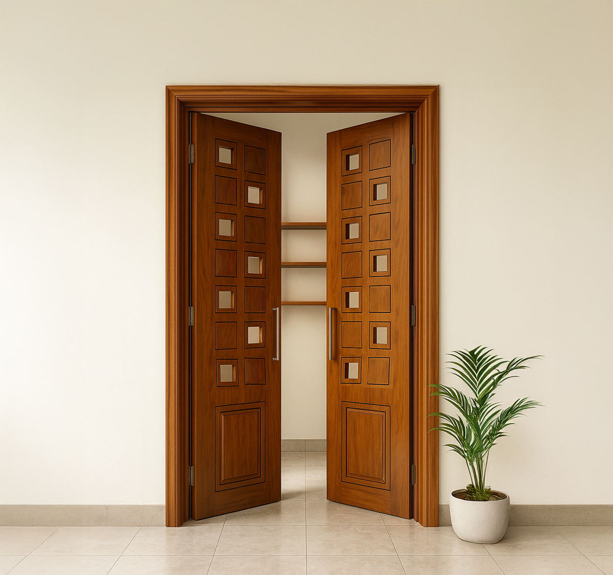 Laminate Pooja Door 704