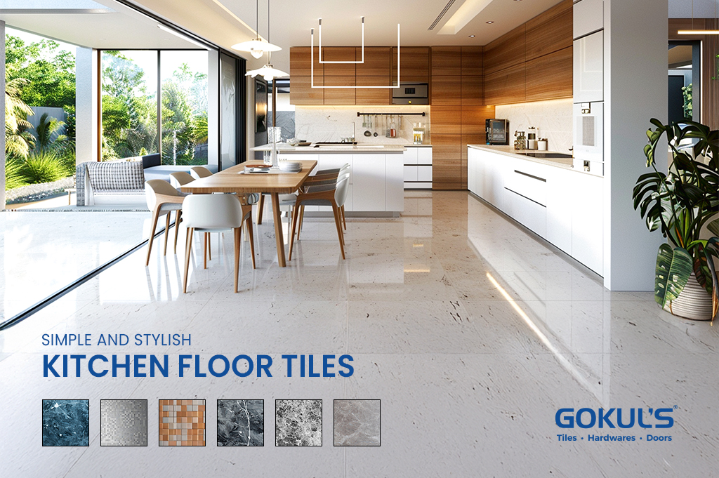 Stylish Kitchen Floor Tiles Design for Daily Use