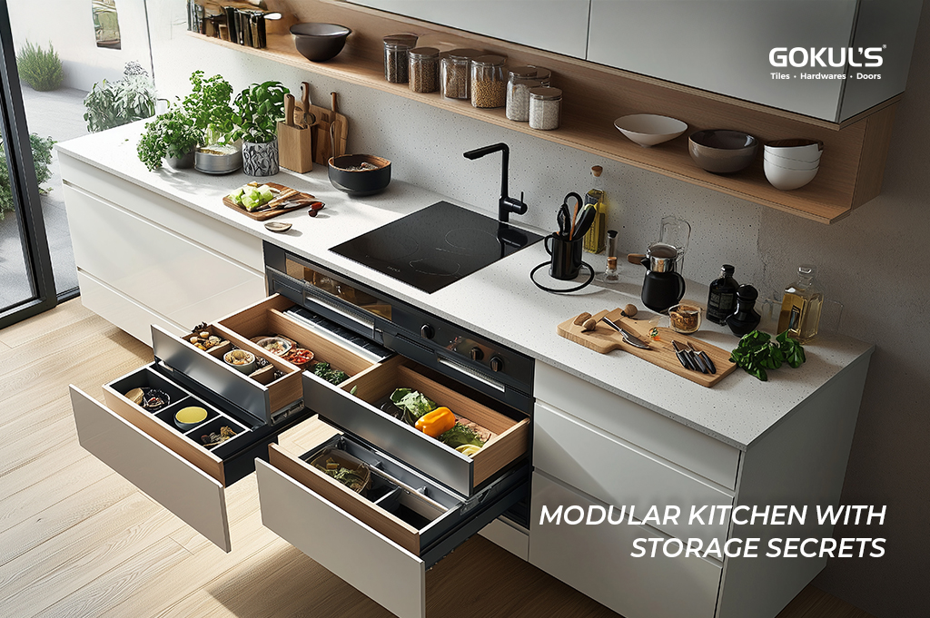 Transform Your Small Modular Kitchen with These Storage Secrets - Gokul ...